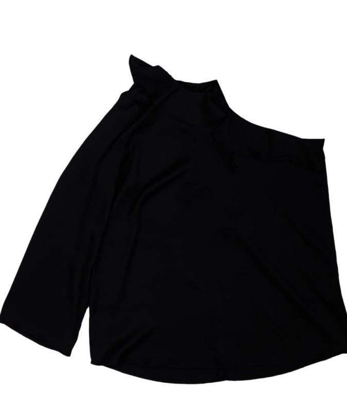 Bluza F Qora Ipak B0072 Turkiya B0072 Qora 42 bingo
