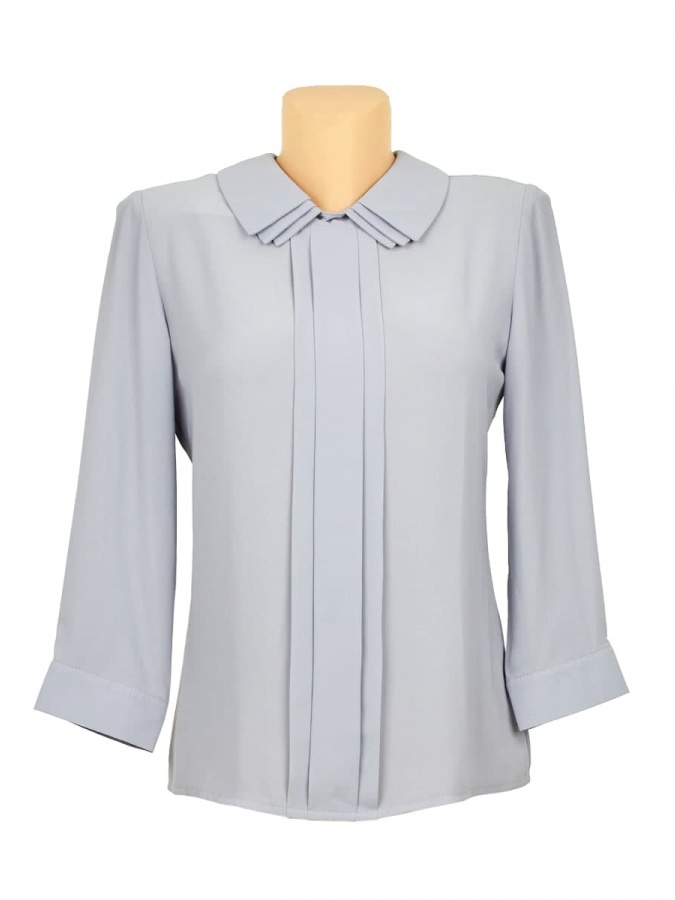 Bluza F kulrang shifon 2402a Xitoy 2402a kulrang 36 bingo
