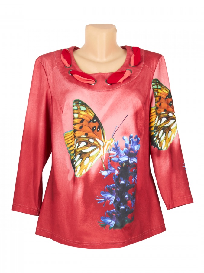 Bluza F Qizil Polyester 9139 Bishkek 9139 Qizil 50 bingo