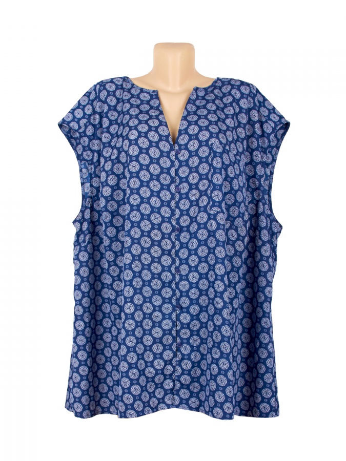 Bluza F Moviy Polyester 7352 Turkiya 7352 Moviy 56 bingo