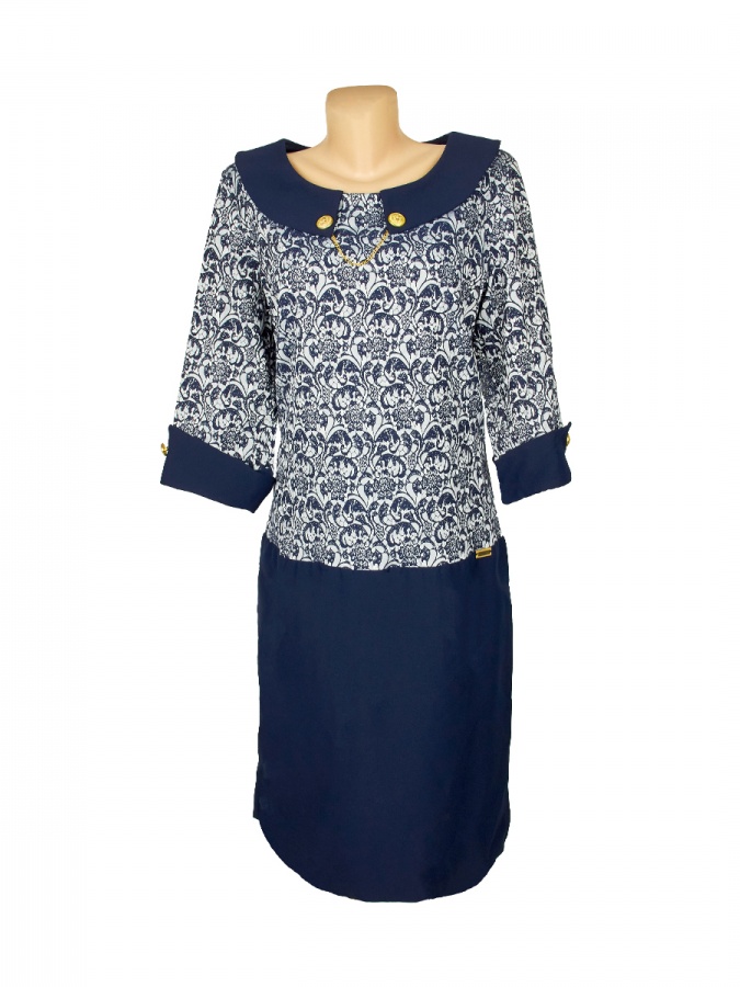 Kiyim F Moviy Polyester 1155 Turkiya 1155 Moviy 44 bingo
