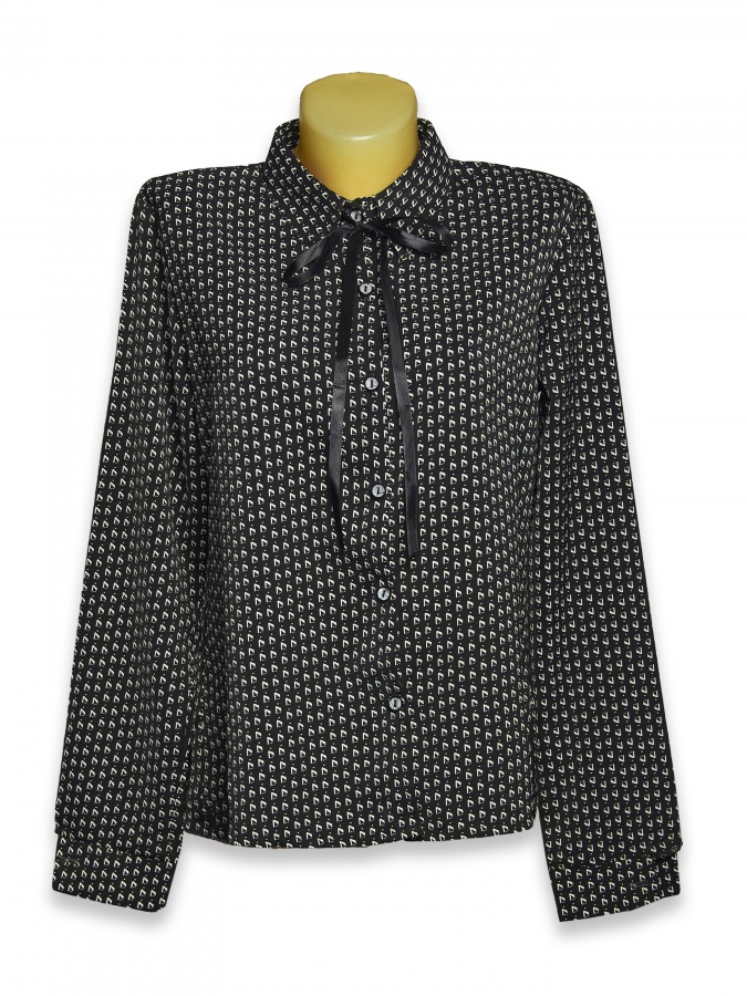 Ko'ylak F Qora Rayon 4783 Bishkek 4783 Qora 48 bingo