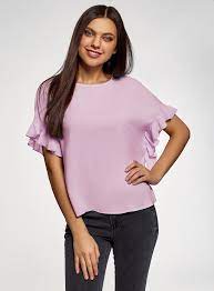 Bluza F binafsha rayon 11405138-1 / 24681/8000n Xitoy 11405138-1/24681 / 8000n binafsha S bingo