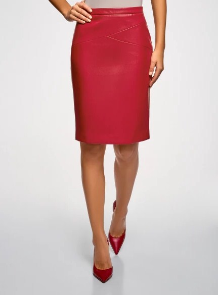Yubka f Bordo ekologik teri 18h01002b / 45059/4c01n Xitoy 18h01002b/45059 / 4c01n Bordo S bingo