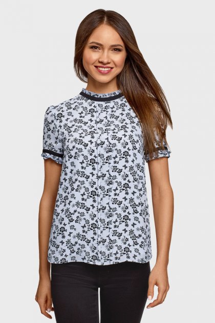 Bluza F moviy polyester 11401272-1 / 36215/7029F Xitoy 11401272-1/36215 / 7029f moviy S bingo