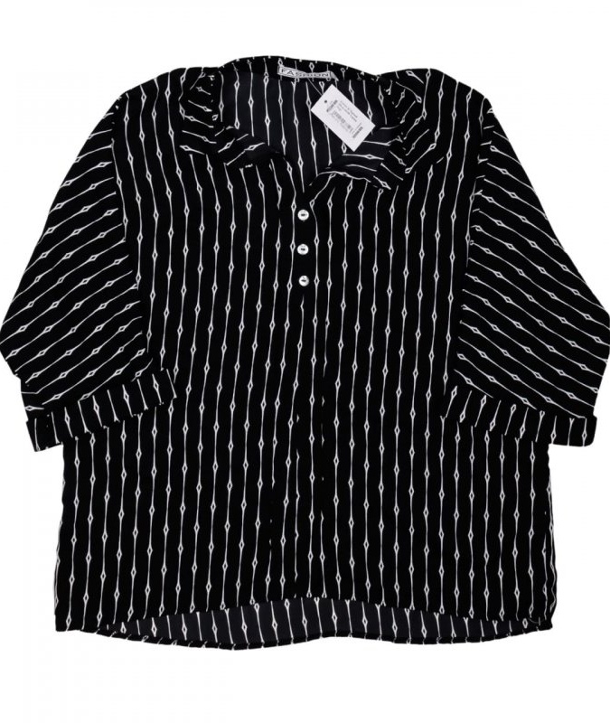 Bluza F Qora Ipak B0108 Turkiya B0108 Qora 50 bingo