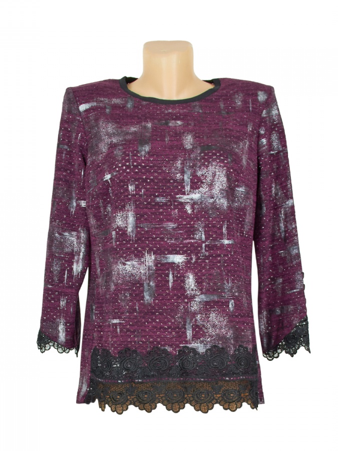 Ko'ylagi F Binafsha Polyester 9184 Bishkek 9184 Binafsha 58 bingo