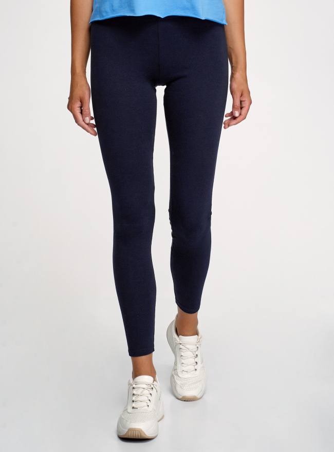 Лосины Ж Синий Хлопок 18700028-7B/46159/7900N 18700028-7B/46159/7900N Синий XXS