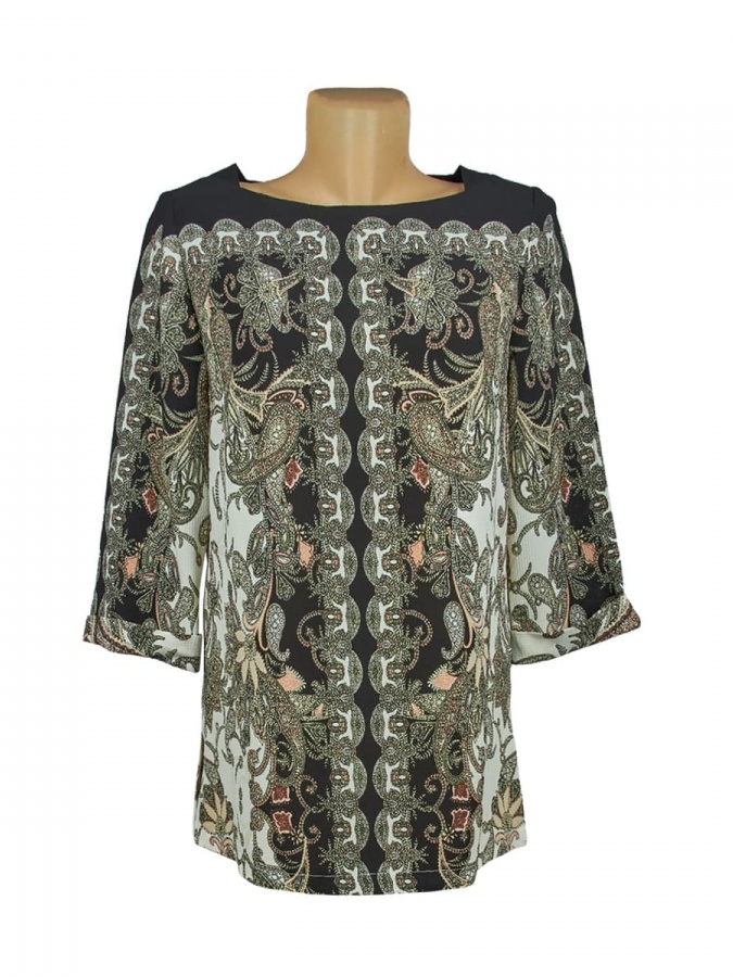 Bluza F Qora Polyester 2112171 Bishkek 2112171 Qora 46 bingo