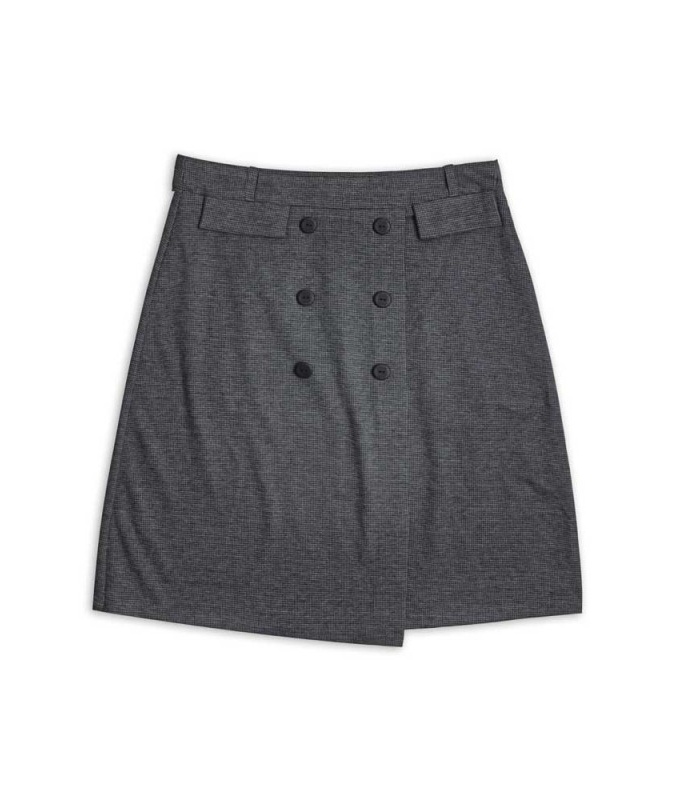 XL yubka F kulrang Jun H0071 Turkiya H0071 kulrang 50 bingo