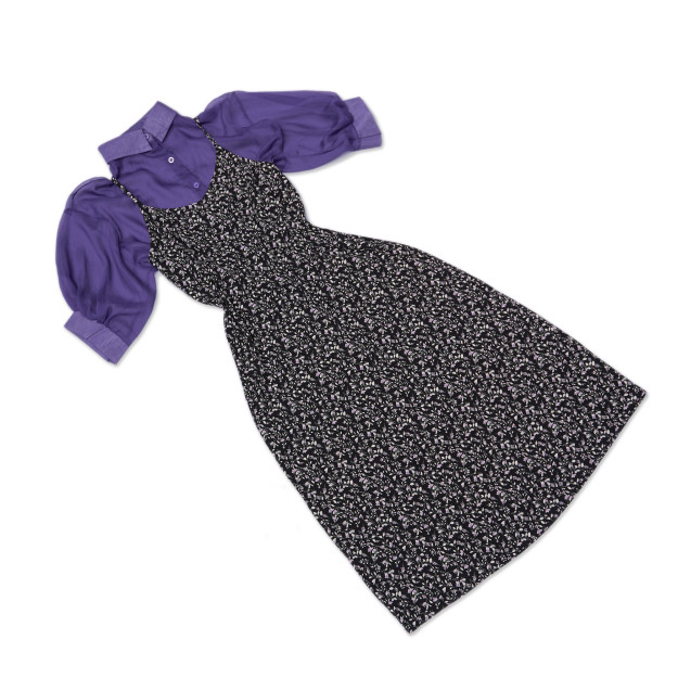 Ikki Sundress W Binafsha Polyester M-44 Xitoy M-44 Binafsha S bingo