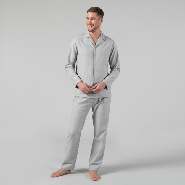 Marko pijama kostyumi kulrang melanj