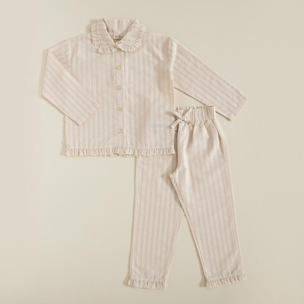 Ekru pijama to'plami