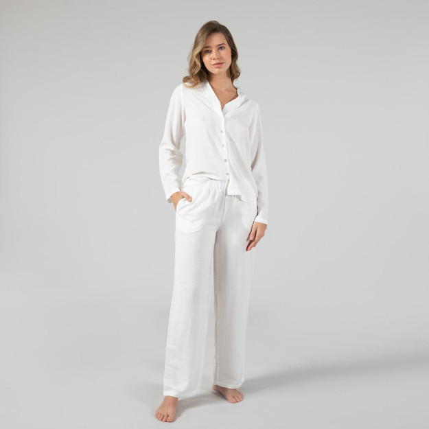 Alexa Ekru pijama to'plami