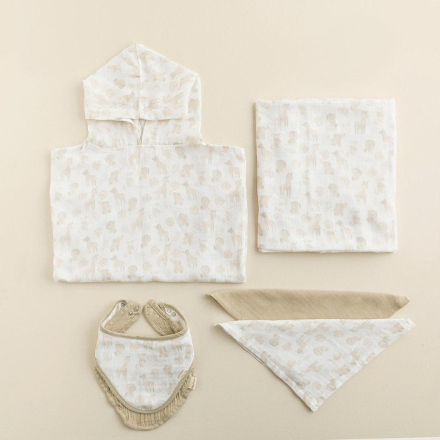 Safari Muslin adyol ekran to'plami