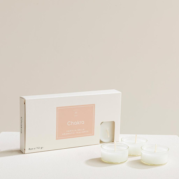 Ванильная свеча Bella 8 li Tealight Mum Natural