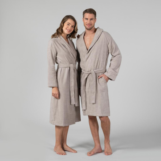Monofonik Mink Uniseks xalat