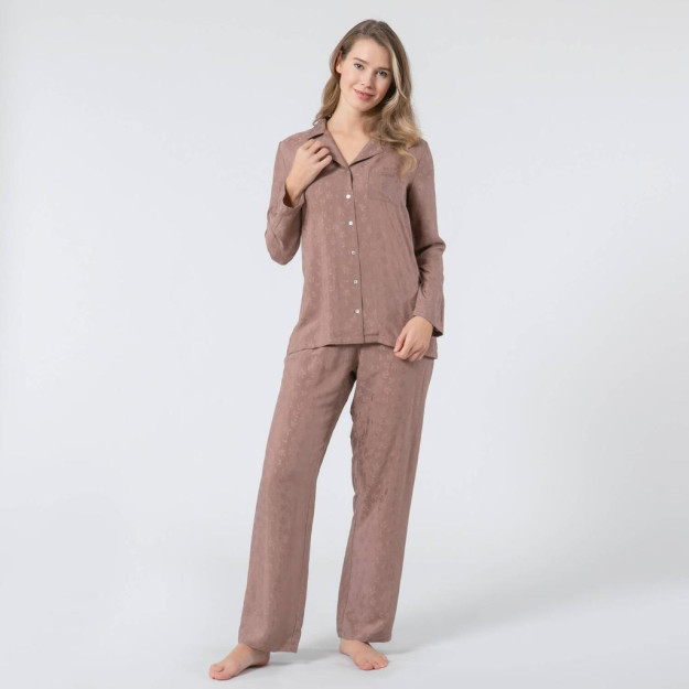 Blossom yog'och pijama to'plami