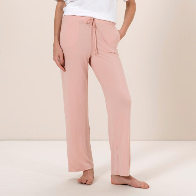 Rozi pijama pastki qizil ikra