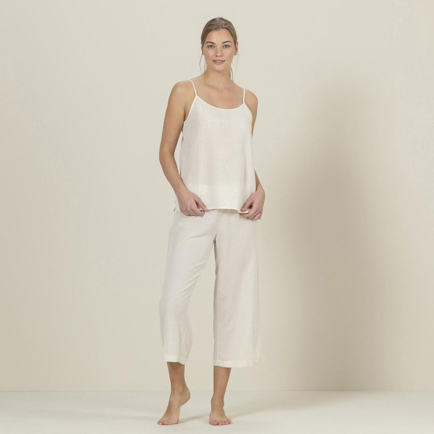 Karlotta pijama to'plami qumli bej
