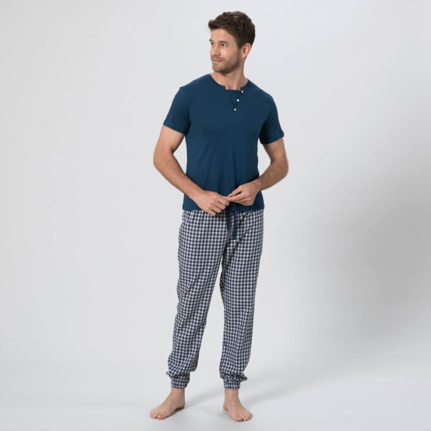 Azel Marin Blue pijama to'plami
