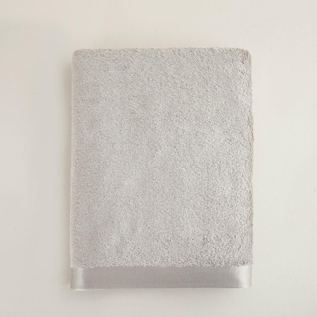 Банное полотенце Floss 85x150 см светло-серого цвета