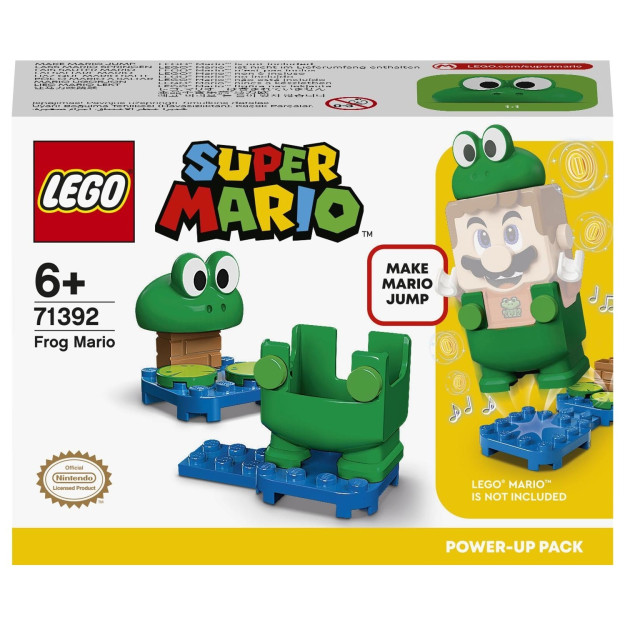 Lego 71392 Super Mario Qurbaqa Kostyumi Mario 11 Qismli To'plam 672508004