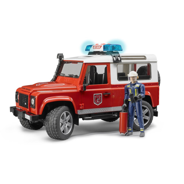 Bruder Land Rover O't O'chirish Mashinasi Va Br02596 O't O'chirish Mashinasi 1BR02596