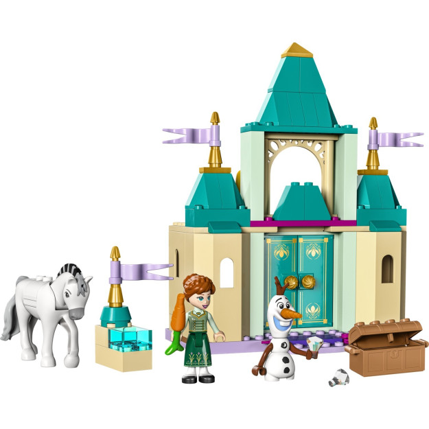 Lego 43204 Disney Malikasi Anna Va Olaf Qal'asi Qiziqarli Malika O'yinchog'i 108 Qismli To'plam 672534202
