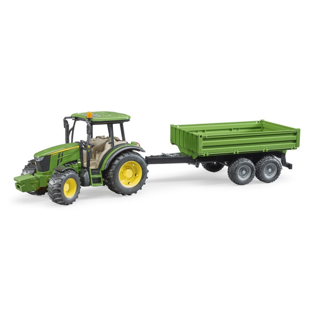 Bruder John Deere 5115m Br02108 tirkamali traktor 1BR02108