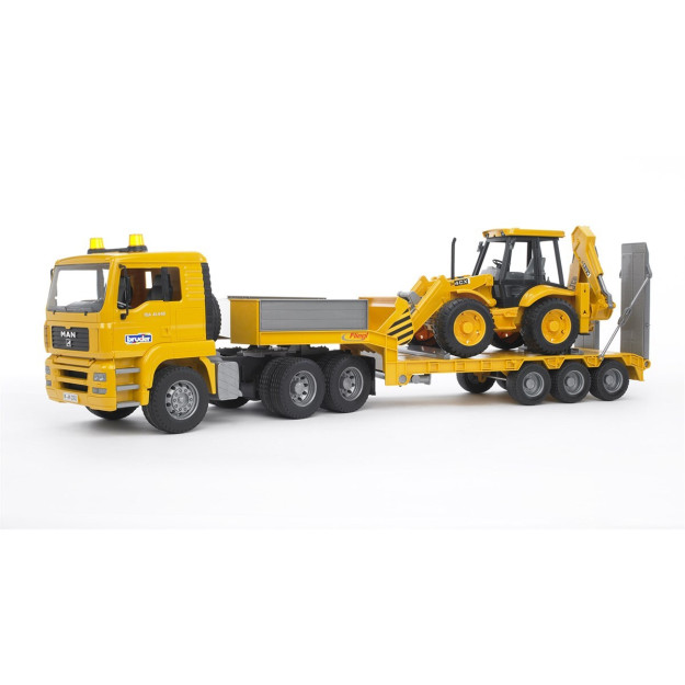 Bruder man yuk mashinasi va JCB 4C Br02776 ko'p dvigatelli ekskavator 1BR02776