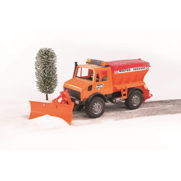 Bruder Mercedes Benz Unimog Br02572 Qor Tozalash Mashinasi 1BR02572