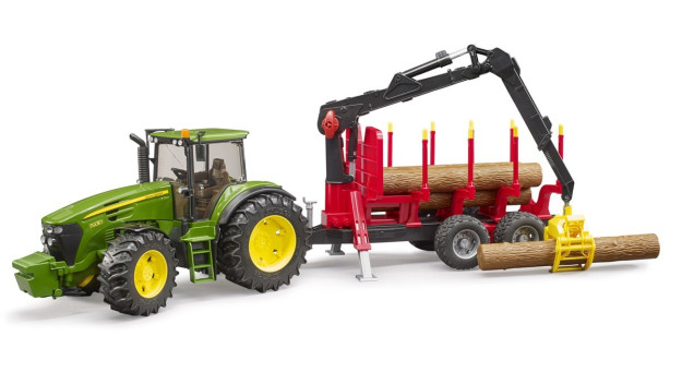 Bruder John Deere 7930 Traktori Va Br03054 Log Tirkamasi 1BR03054