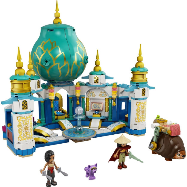 Lego L Disney Princess Raya Va Yurak Saroyi 43181 Bolalar Uchun Ijodiy O'yinchoqlar To'plami 610 Qism 672508025