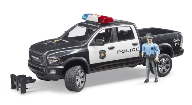 Полицейская Машина Bruder Ram 2500 И Офицер Br02505