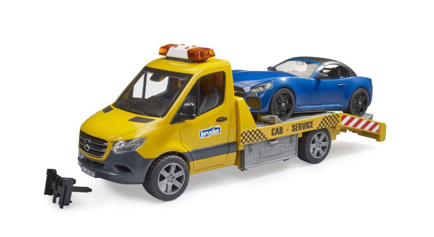 Bruder Mercedes Benz Sprinter Br02675 Traktor Va Rodster 1BR02675