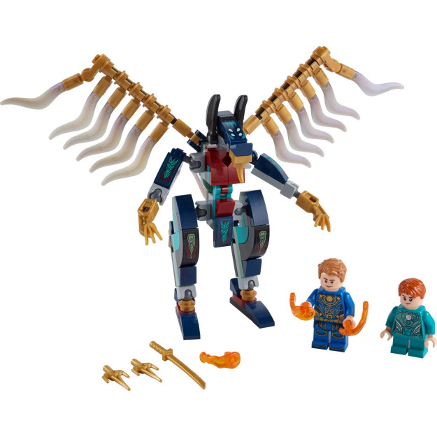 Lego Marvel Eternals Air Raid 76145 Super Hero Игрушечный Набор Marvel Для Детей 133 Предмета