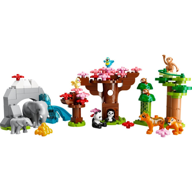 Lego 10974 Duplo Дикие Азиатские Животные Набор Игрушек Для Диких Животных 117 Деталей