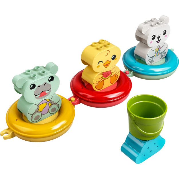 Lego Duplo First Bath Time Fun Suzuvchi Hayvonlar Poyezdi 10965 18 Oylik Va 14 Yoshdan Oshgan Maktabgacha Yoshdagi Bolalar Uchun O'yinchoqlar To'plami Idetale 672512152