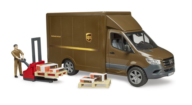 Грузовик Bruder Mercedes Benz Sprinter Ups Br02678