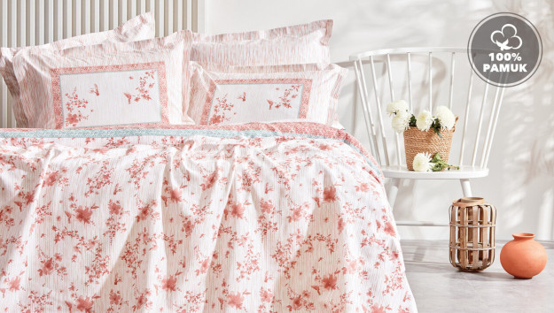 Yataş Minella Blush 160220 Sm Ko'rpa-To'shak To'plami 1HBCV000023UPQP