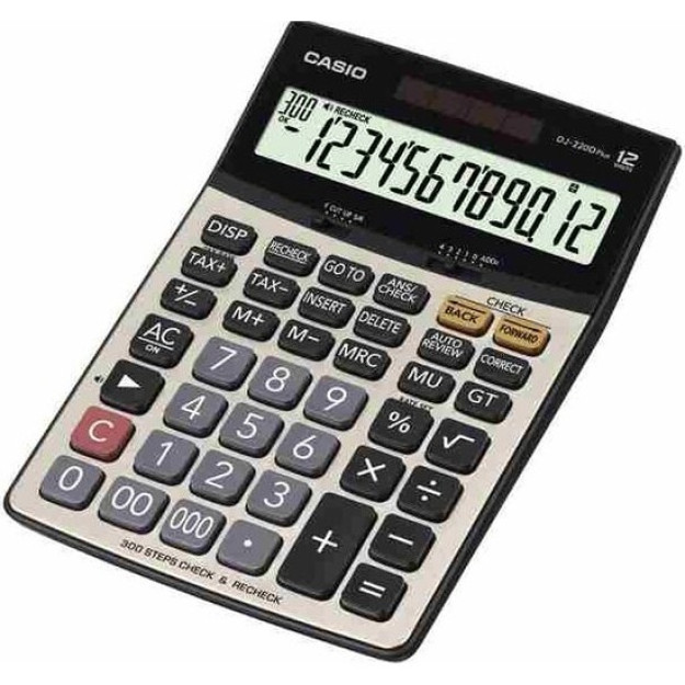 Casio Desktop Dj220 Kalkulyatori 12 Ta Raqam 1OFISCASDJ220