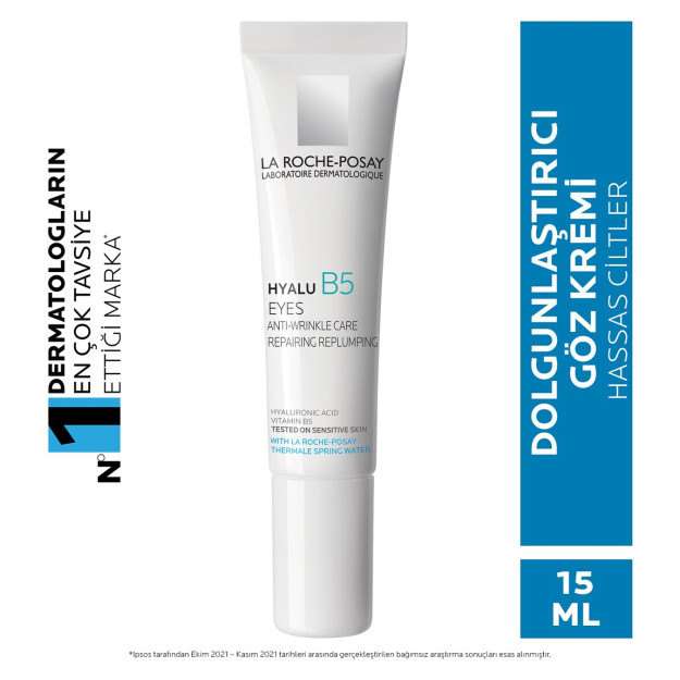 La Roche Posay Hyalu B5 ajinlarga qarshi oqartiruvchi ko'z kremi 15 ml 1HBV00000RFDTF