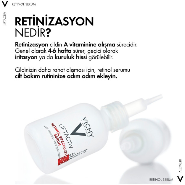 Vichy Liftactiv Retinol Specialist Глубокая сыворотка против морщин 30 мл