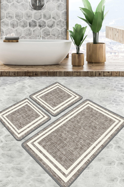 Formica Bath Rug Djt Set Of 3 Hammom Mat Hammom Matini Yuvish Mumkin 58683264238451