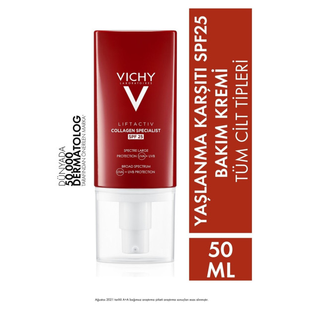 Vichy Liftactiv Collagen Specialist Spf 25 qarishga qarshi krem 50ml 1GXHBV00000ETJQR