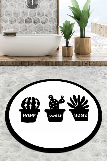 Cereus Diameter Bath Rug Djt 100100 sm hammom Mat hammom matini yuvish mumkin 58683264224553
