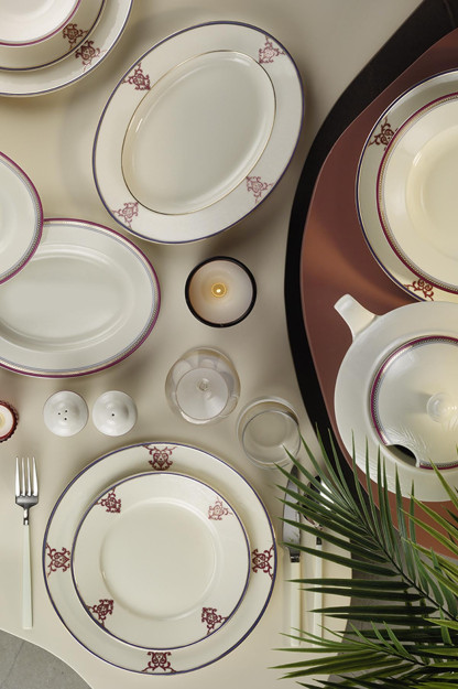 Kutahya Porcelain Bone Calypso Набор Посуды Из 60 Предметов На 12 Персон 114392