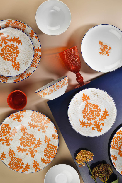 Kutahya Porcelain Zeugma 24 Dona 6 Kishilik Dasturxon 1073319 1ZG24Y24301073319