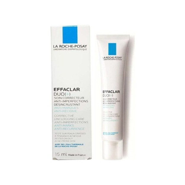 La RochePosay Effaclar Duo увлажняющий крем Soin Correcteur крем для ухода за прыщами 15 мл HBCV000028JTSN